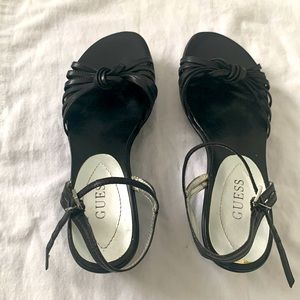 Guess leather shoes-leather upper